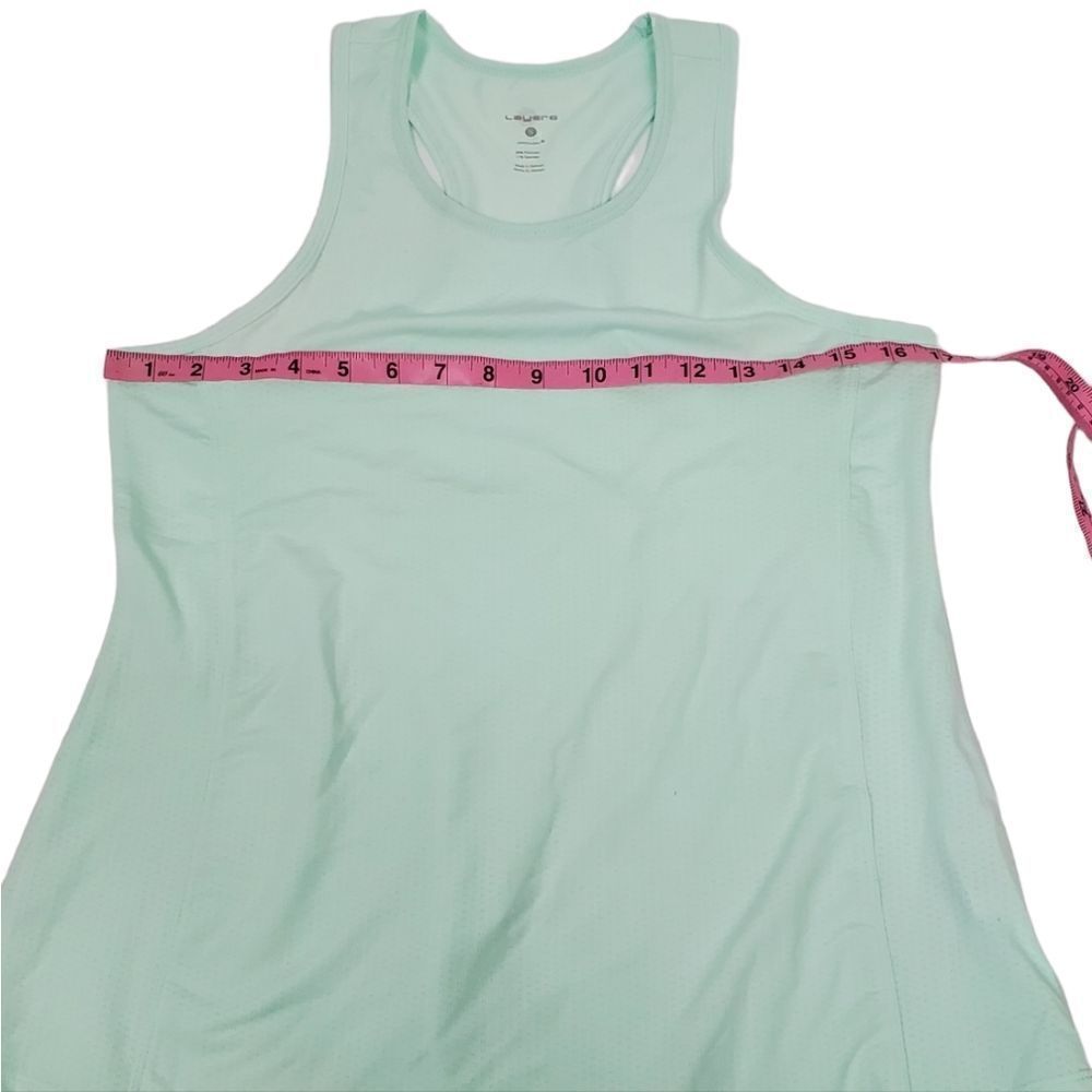 Layers Quick Dry Split Back Racer Tank Top Small - Picture 5 of 7